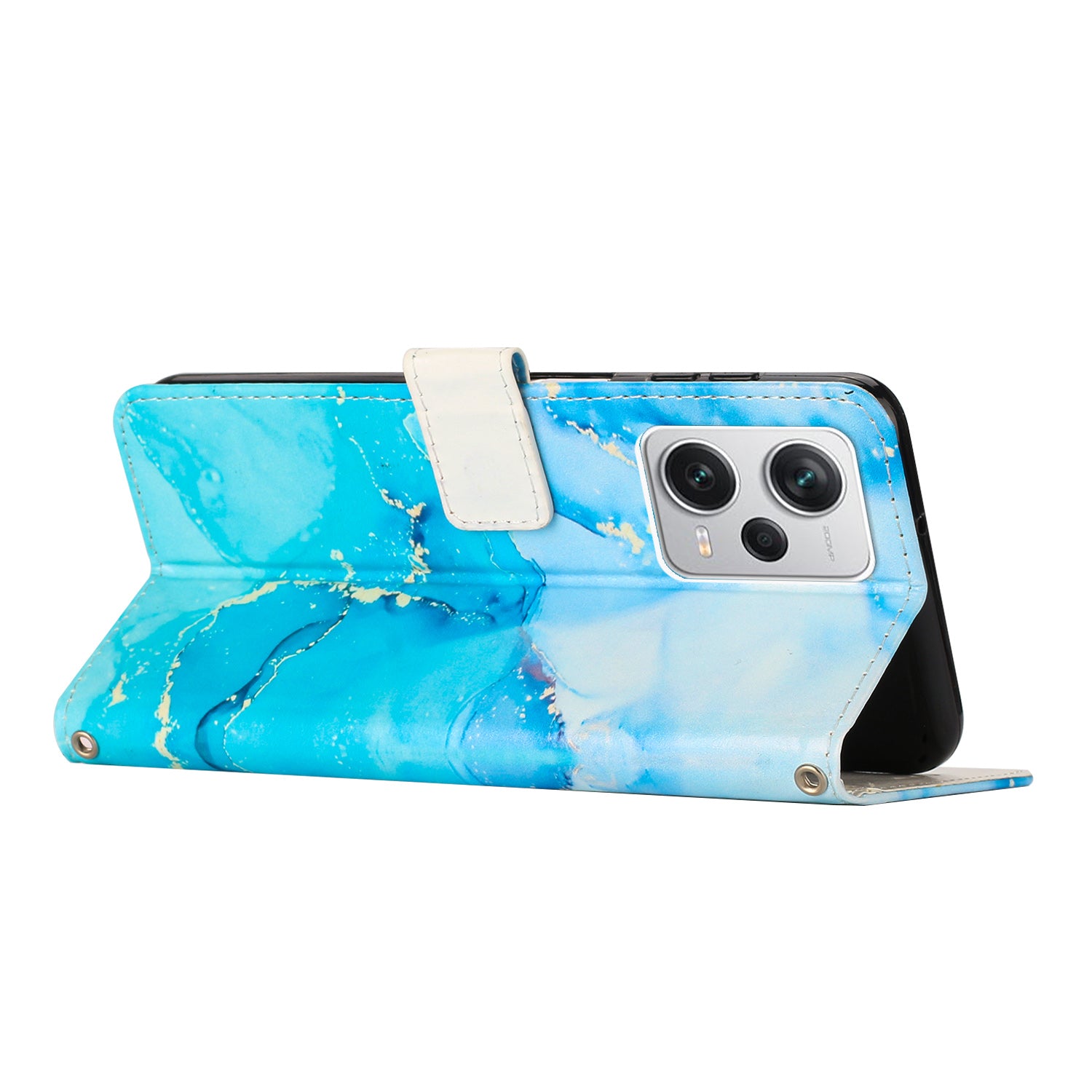 For Xiaomi Redmi Note 12 Pro 5G Stand Leather Phone Case Marble Pattern Wallet Cover with Strap For Xiaomi Redmi Note 12 Pro 5G Stand Leather Phone Case Marble Pattern Wallet Cover with Strap